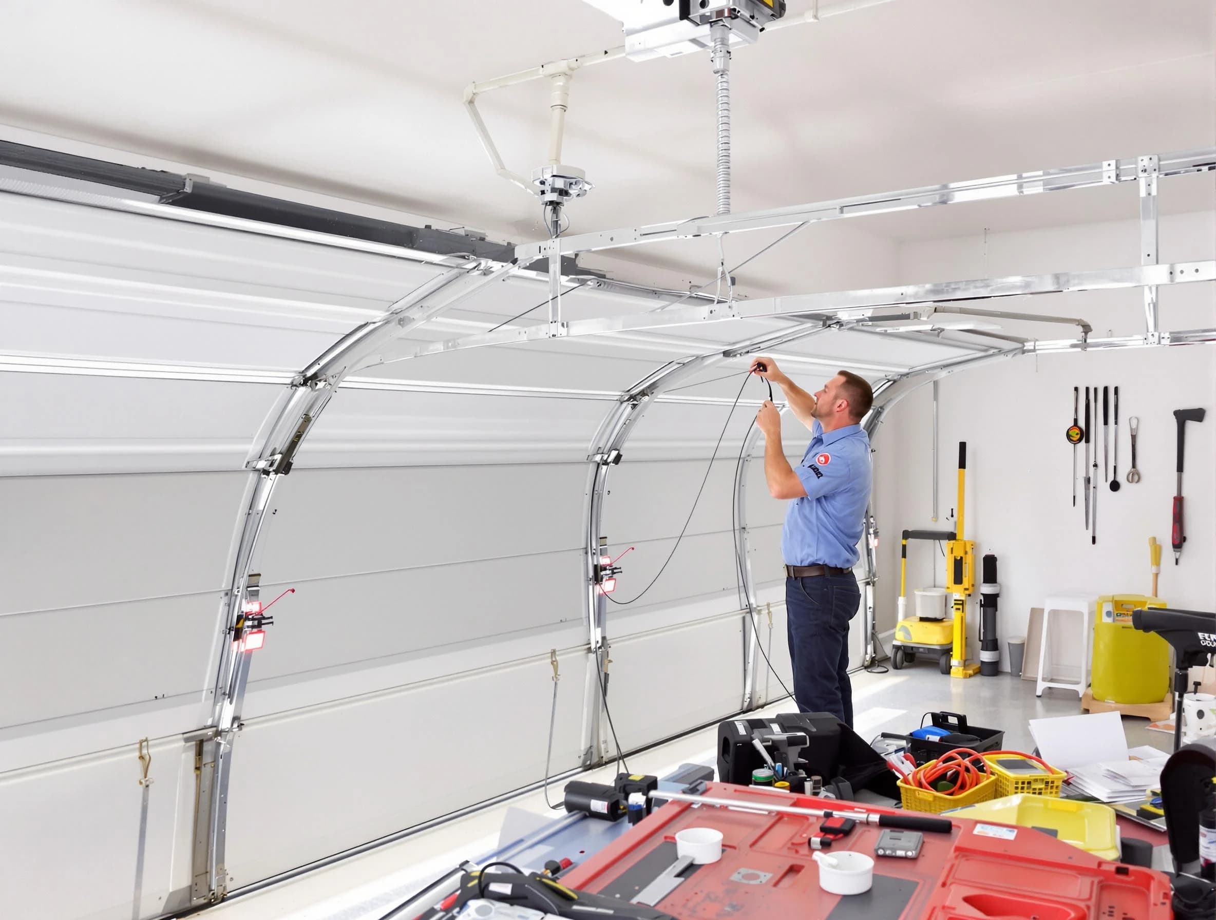 Garage door cable repair service by Attleboro Garage Door Repair in Attleboro
