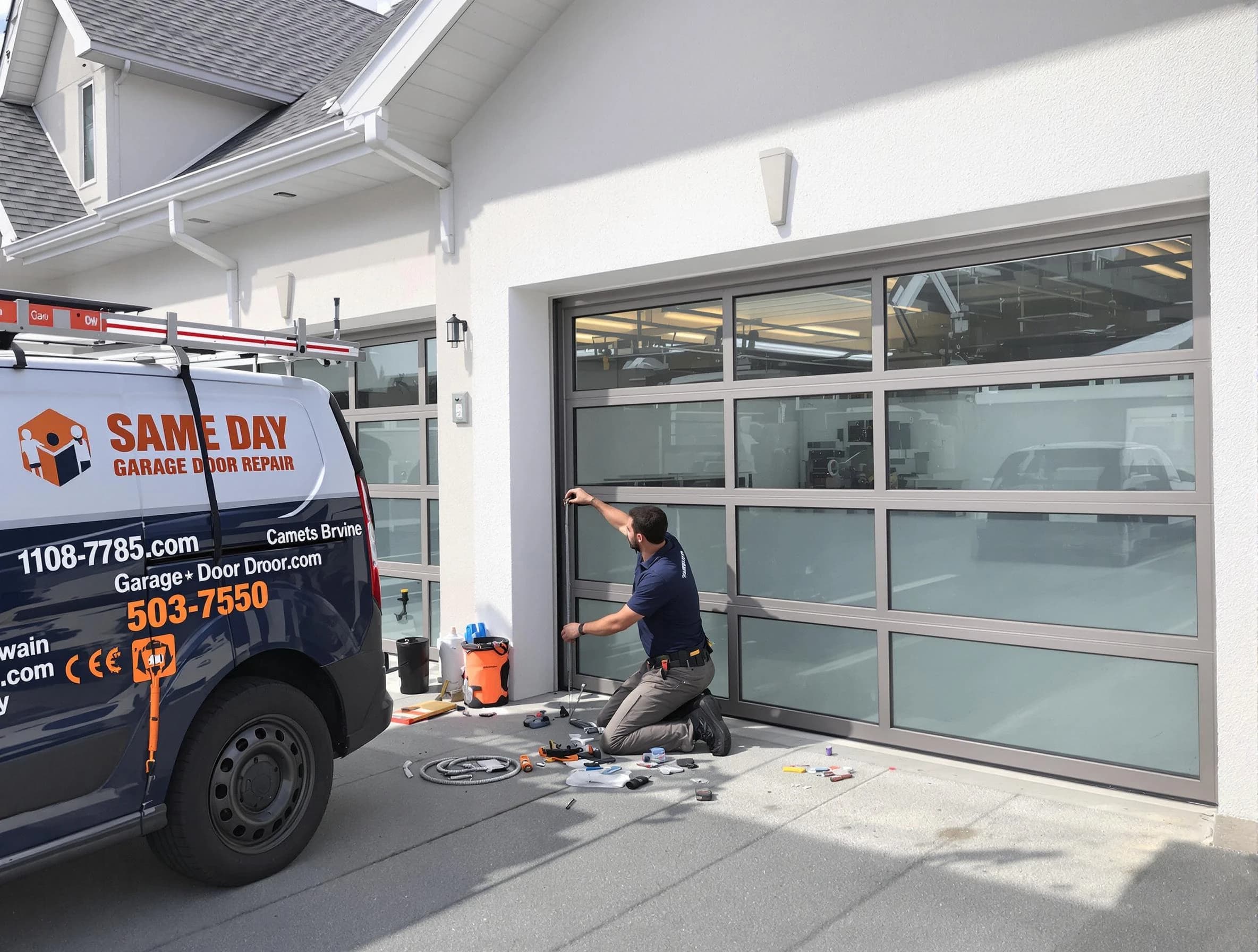 Same-day garage door repair service by Attleboro Garage Door Repair in Attleboro