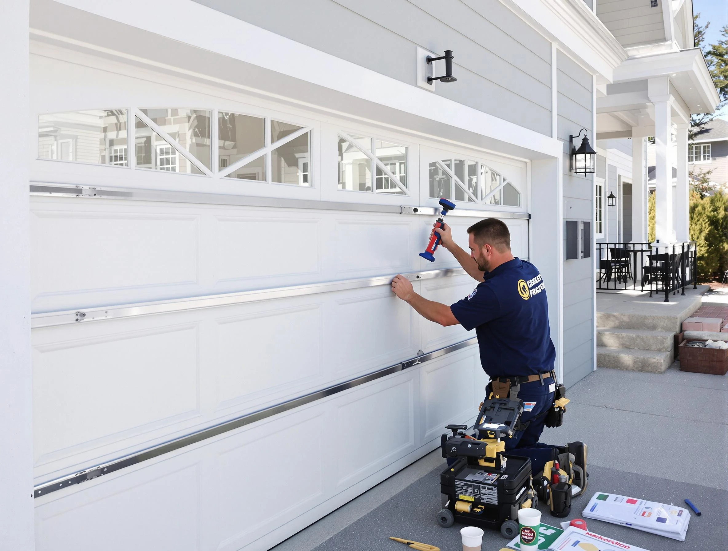 Professional garage door installation by Attleboro Garage Door Repair in Attleboro