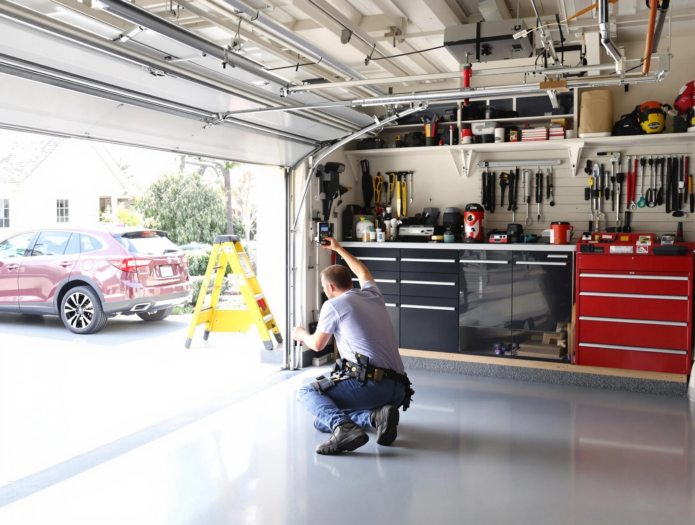 Local garage door repair service by Attleboro Garage Door Repair in Attleboro