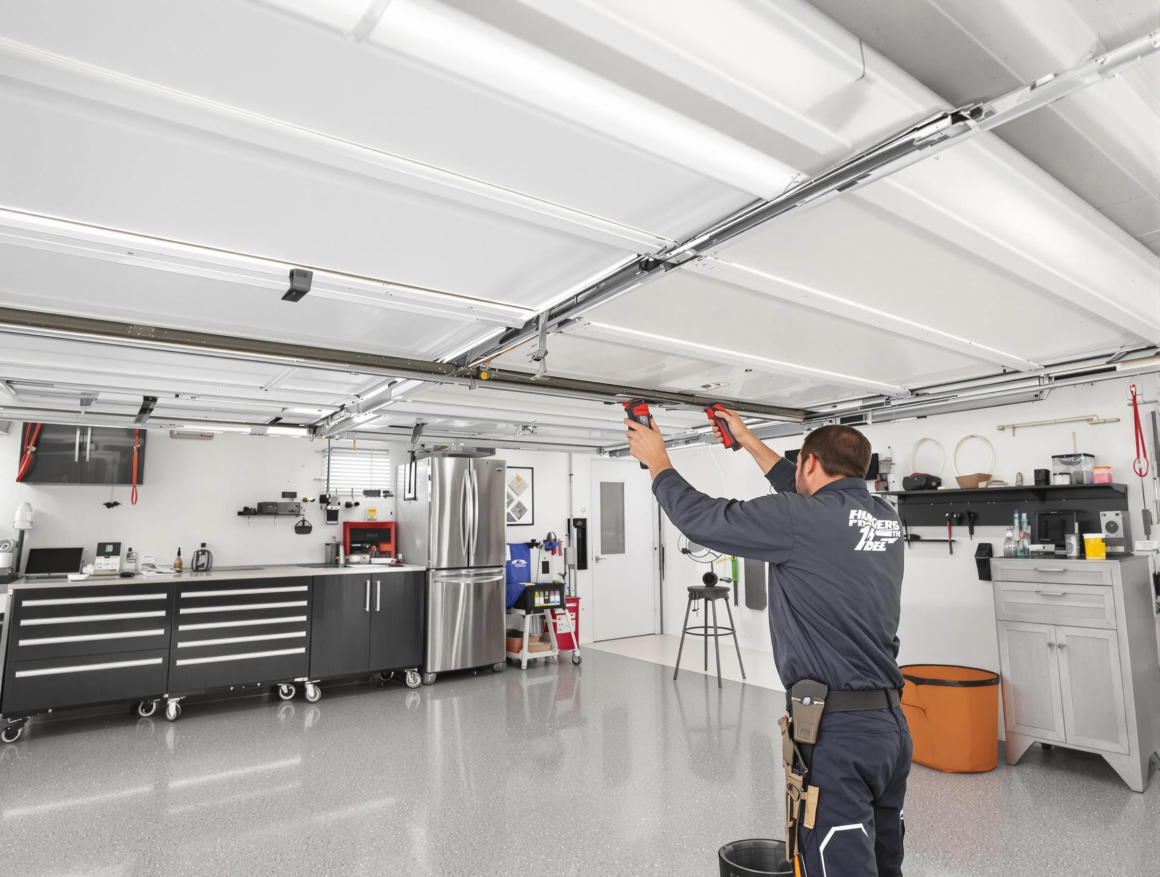 Overhead garage door repair service by Attleboro Garage Door Repair in Attleboro
