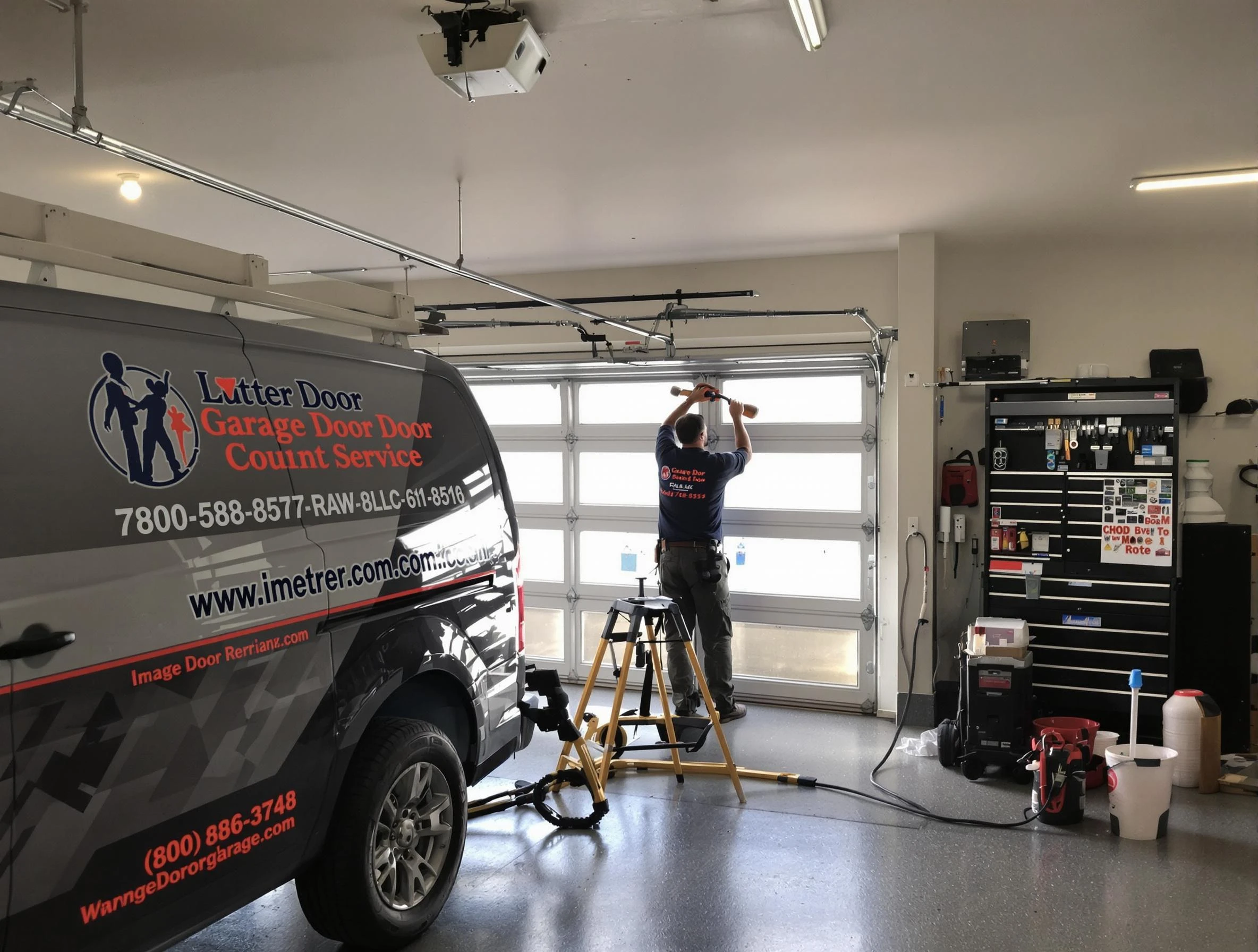 Attleboro Garage Door Repair rapid response team performing same-day repair in Attleboro