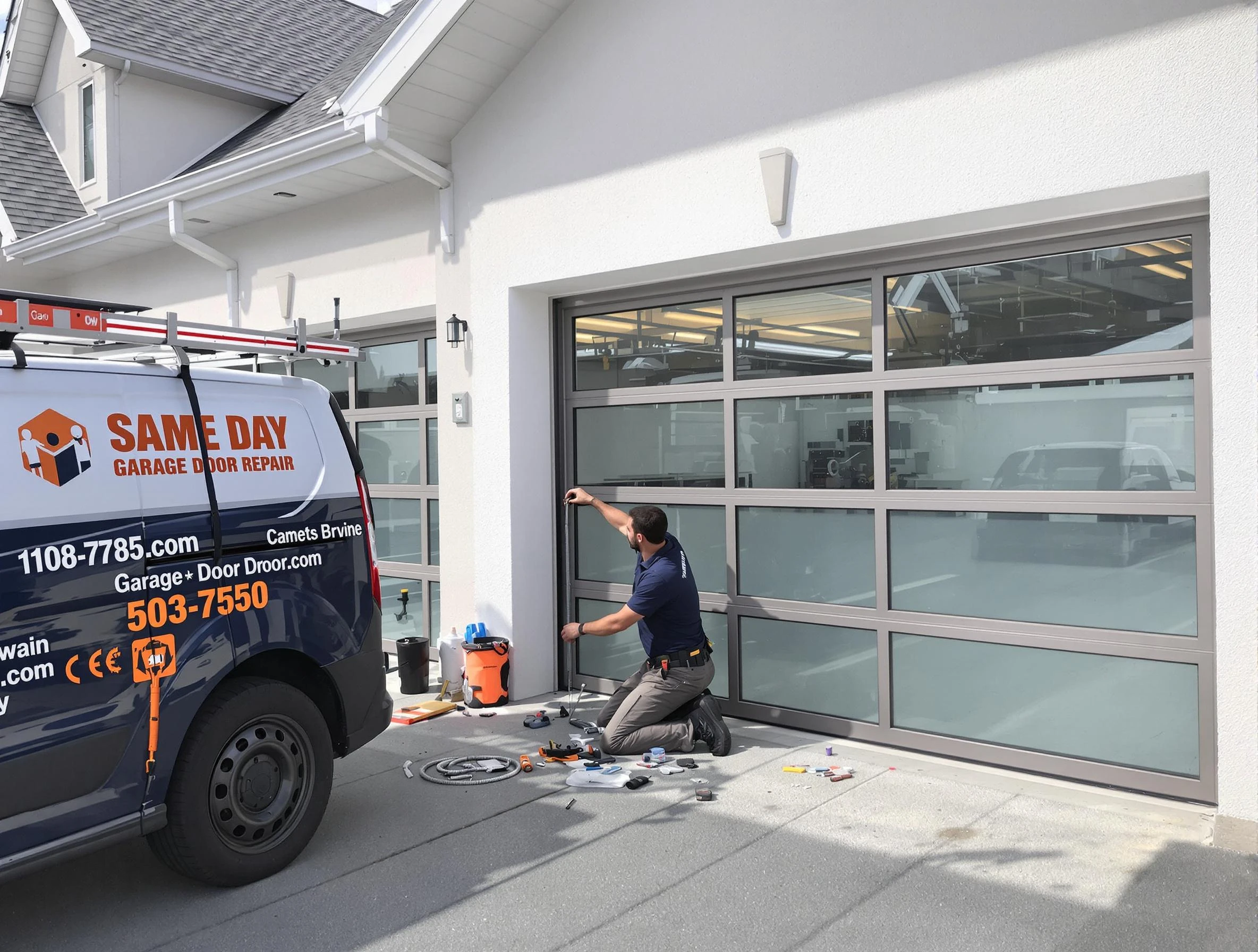 Same-day garage door repair service by Attleboro Garage Door Repair in Attleboro